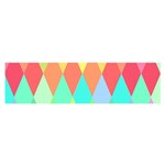 Low-poly Oblong Satin Scarf (16  x 60 )