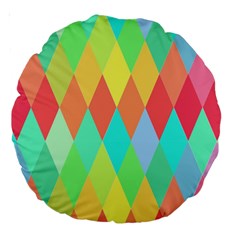 Low-poly Large 18  Premium Round Cushions by nate14shop