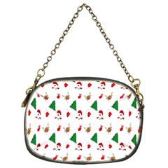 Christmas Tree,santa Chain Purse (two Sides) by nate14shop