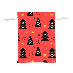 Christmas Tree,snow Star Lightweight Drawstring Pouch (m) by nate14shop