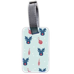 Christmas-jewelry Bell Luggage Tag (two Sides) by nate14shop