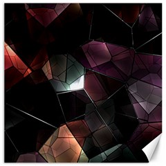 Crystals Background Designluxury Canvas 20  X 20 