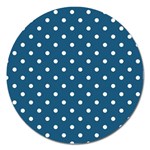 Polka-dots Magnet 5  (Round)