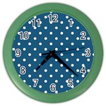 Polka-dots Color Wall Clock