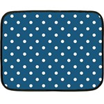 Polka-dots Double Sided Fleece Blanket (Mini) 
