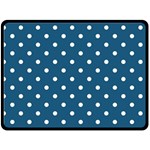 Polka-dots Fleece Blanket (Large) 