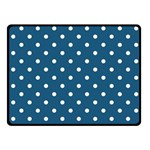 Polka-dots Double Sided Fleece Blanket (Small) 