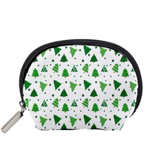 Christmas-trees Accessory Pouch (small) by nateshop