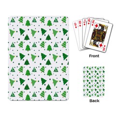 Christmas-trees Playing Cards Single Design (rectangle) by nateshop