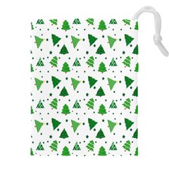 Christmas-trees Drawstring Pouch (4xl) by nateshop