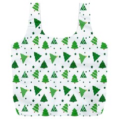 Christmas-trees Full Print Recycle Bag (xxl) by nateshop