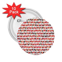 Apple 2 25  Buttons (10 Pack) 