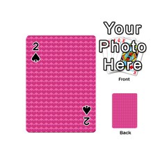 Abstract-pink Love Playing Cards 54 Designs (mini) by nateshop