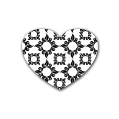 Antique Rubber Coaster (heart) by nateshop