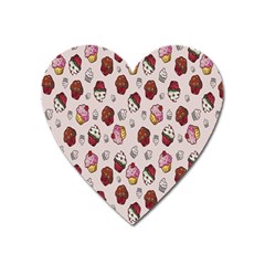 Cake-birthday Heart Magnet by nateshop