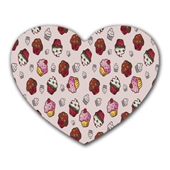 Cake-birthday Heart Mousepads by nateshop