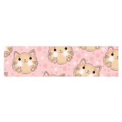 Cat-cats Oblong Satin Scarf (16  X 60 ) by nateshop