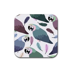 Parrot Rubber Coaster (square) by nateshop
