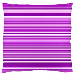 Pattern-purple Lines Standard Flano Cushion Case (two Sides) by nateshop