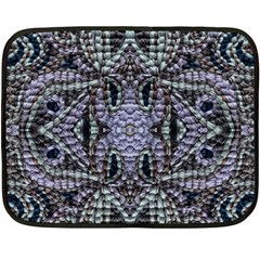 Abstract Kaleido Double Sided Fleece Blanket (mini) 