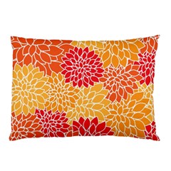 Background Colorful Floral Pillow Case by artworkshop