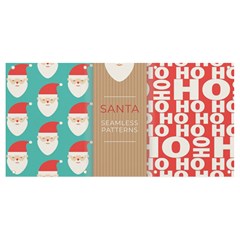  Christmas Claus Continuous Banner And Sign 8  X 4  by artworkshop