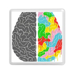 Clip Art Brain Halves Memory Card Reader (square) by Sapixe