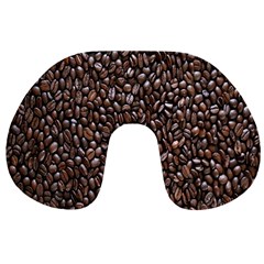 Coffee-beans Travel Neck Pillow by nateshop