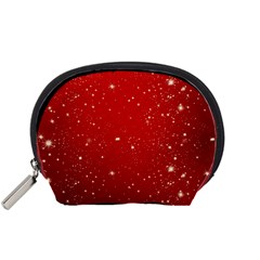 Background-star-red Accessory Pouch (small) by nateshop