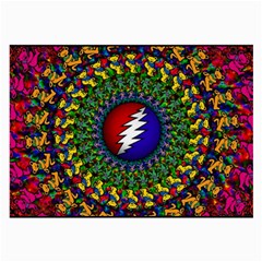 Grateful Dead Large Glasses Cloth (2 Sides) by Jancukart