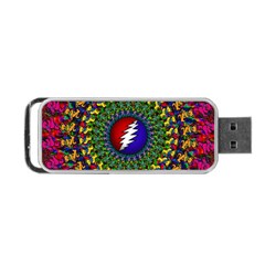 Grateful Dead Portable Usb Flash (one Side) by Jancukart