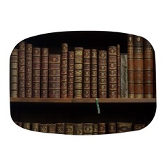Books Covers Book Case Old Library Mini Square Pill Box by Amaryn4rt