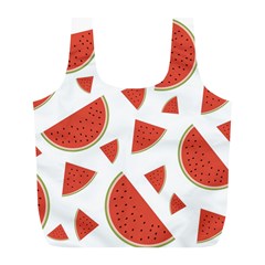 Watermelons Fruits Tropical Fruits Full Print Recycle Bag (l) by Amaryn4rt