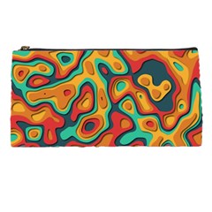 Paper Cut Abstract Pattern Pencil Case by Amaryn4rt