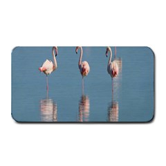 Flamingo Birds Plumage Sea Water Animal Exotic Medium Bar Mats by artworkshop