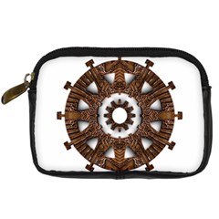 Gear Clockwork Decorative Fancy Digital Camera Leather Case