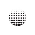 Halftone Pattern Dot Modern Retro Texture Circle Golf Ball Marker (10 pack)