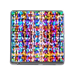 Abstract Background Blur Memory Card Reader (square 5 Slot) by artworkshop