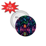 Pattern Nature Design  1.75  Buttons (10 pack) Front