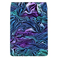 Illustration Abstract Waves Background Texture Removable Flap Cover (l) by Wegoenart