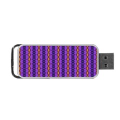 Illustrations Background Diamond Pattern Wallpaper Portable Usb Flash (two Sides) by Wegoenart