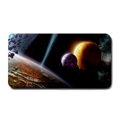 Planets In Space Medium Bar Mats by Sapixe