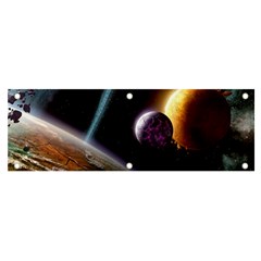 Planets In Space Banner And Sign 6  X 2 