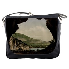 Ponale Road, Garda, Italy  Messenger Bag by ConteMonfrey