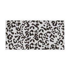 Grey And Black Jaguar Dots Yoga Headband