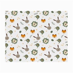 Rabbit, Lions And Nuts  Small Glasses Cloth (2 Sides) by ConteMonfrey