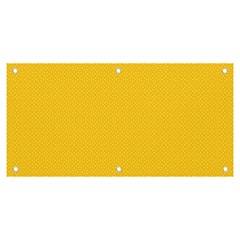 Geometric-pattern-yellow Banner And Sign 6  X 3  by nateshop