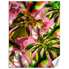 Illustration Paintimg Paint Monstera Leave Leaf Plant Green Canvas 18  X 24  by Wegoenart