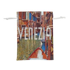 Venezia Boat Tour  Lightweight Drawstring Pouch (l) by ConteMonfrey