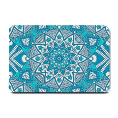 Mandala Blue Small Doormat 